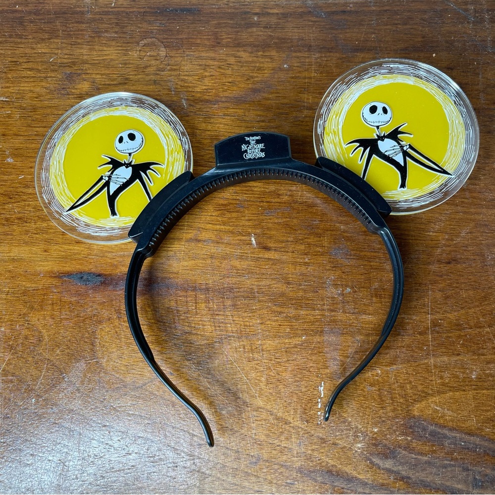 Disney Yellow and Black Jack Skellington Hairband